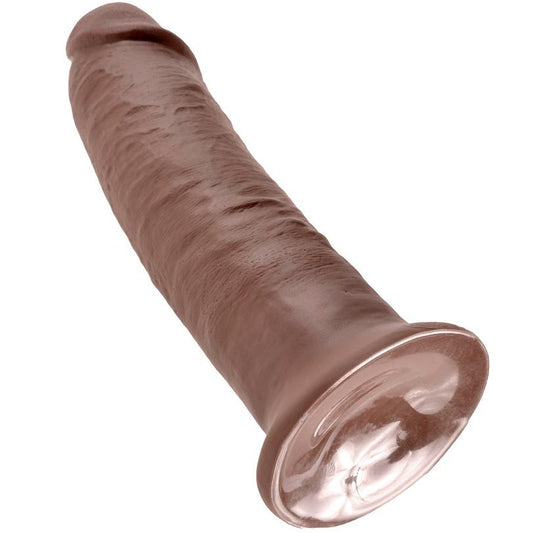 King Cock 10 Dildo Brown 25.4 Cm