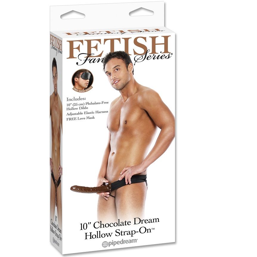 Fetish Fantasy Series Chocolate Dream Hollow Strap-On