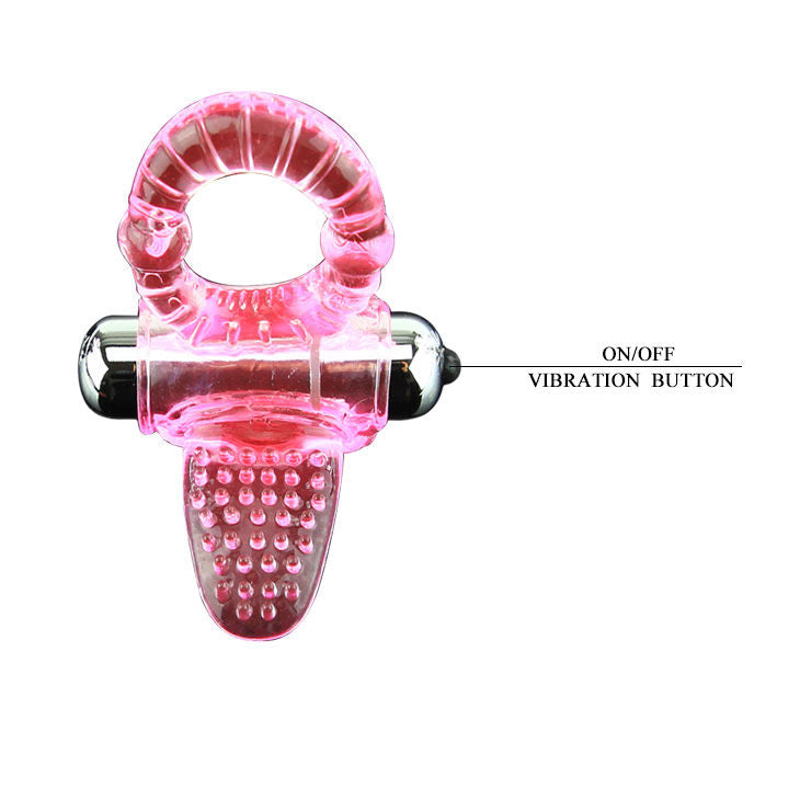 Baile For Him Baile - Sweet Abs 10 Rhythms Ring Pink Vibrator Penis Ring