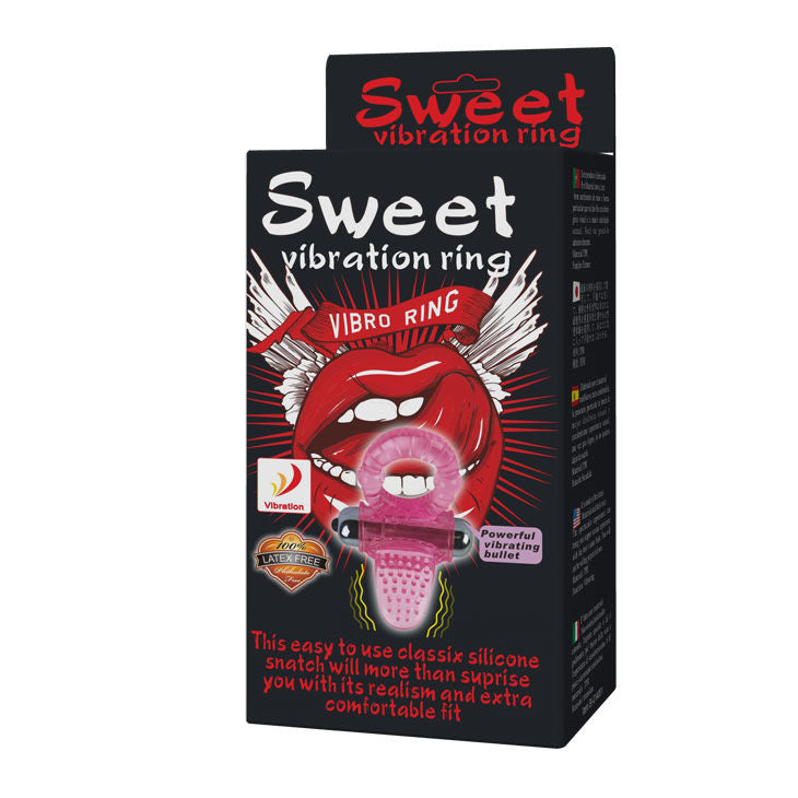 Baile For Him Baile - Sweet Abs 10 Rhythms Ring Pink Vibrator Penis Ring