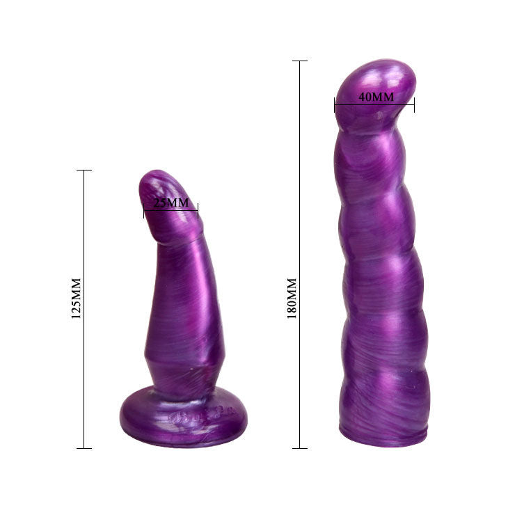 Baile Lilac Female Anal And Vaginal Harness Gpoint 17 Cm