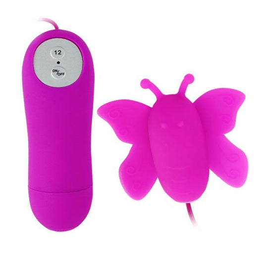 Baile Stimulating Baile - Love Eggs Butterfly Clitoris Stimulator 12 Speeds Lilac Remote Control