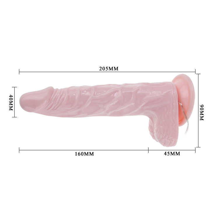 Baile Vibrators Baile - Super Rota Dong Realistic Dildo 20.5 Cm