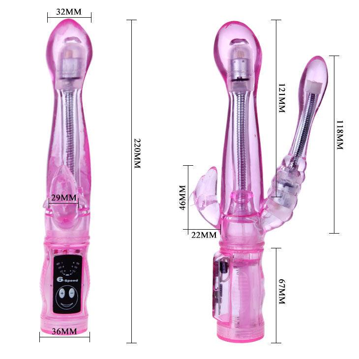 Baile Vibrators Baile - Flexible Vibrator With Anal Stimulator