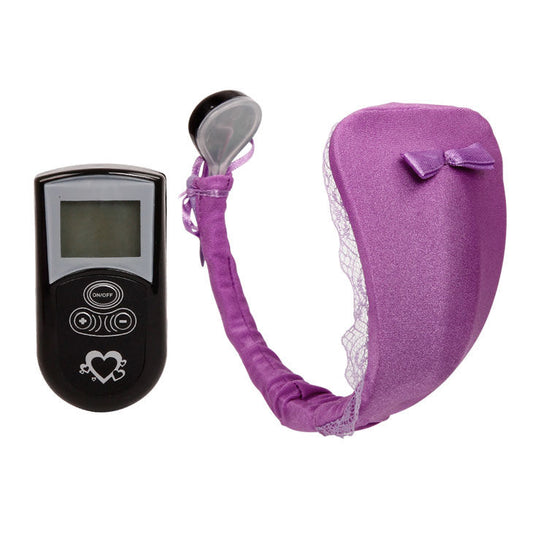 Baile Stimulating Baile - Thong With Vibrator With Lilac Remote Control