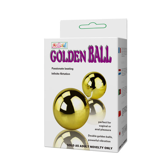 Baile Stimulating Baile - Golden Chinese Balls Vibrator