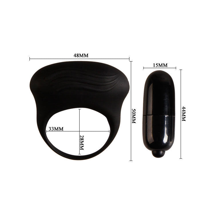 Pretty Love Male Pretty Love - Bertram Black Vibrator Ring