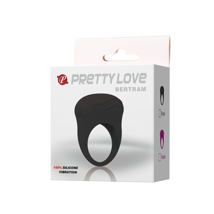 Pretty Love Male Pretty Love - Bertram Black Vibrator Ring