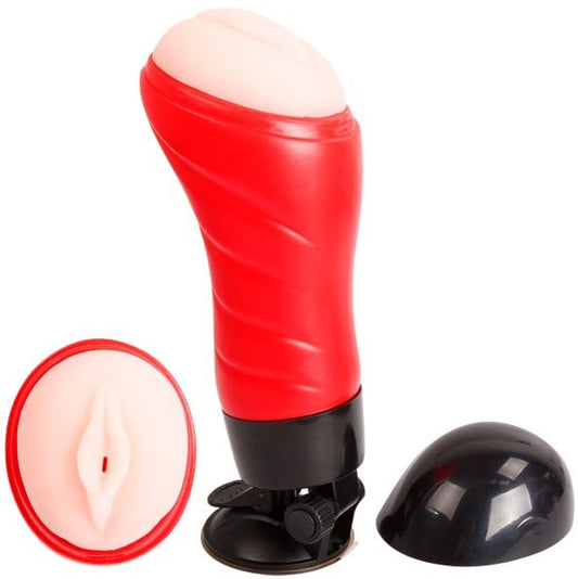 Crazy Bull Vagina With Voice Masturbator Base