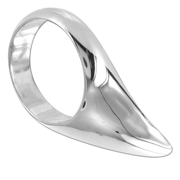 Metal Hard Cock Teardrop 45Mm