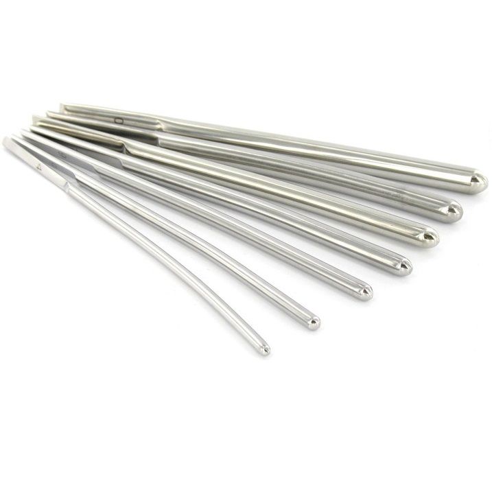 Metal Hard 4Mm Steel Urethral Dilator