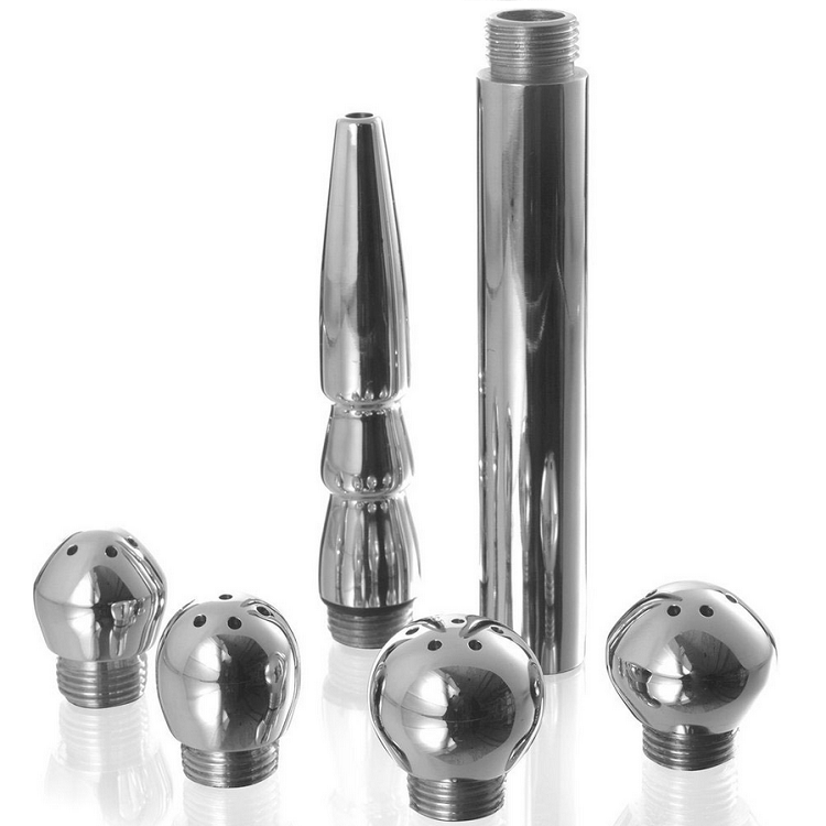 Metal Hard Vaginal/Anal Cleaning Set 5Pcs