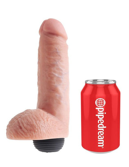 King Cock Realistic Natural Ejaculator Penis 20.32 Cm