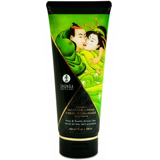 Shunga Massage Cream Shunga - Pear & Green Tea Massage Cream 200 Ml
