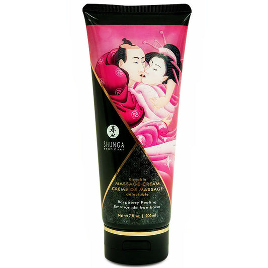 Shunga Massage Cream Shunga - Raspberry Massage Cream 200 Ml