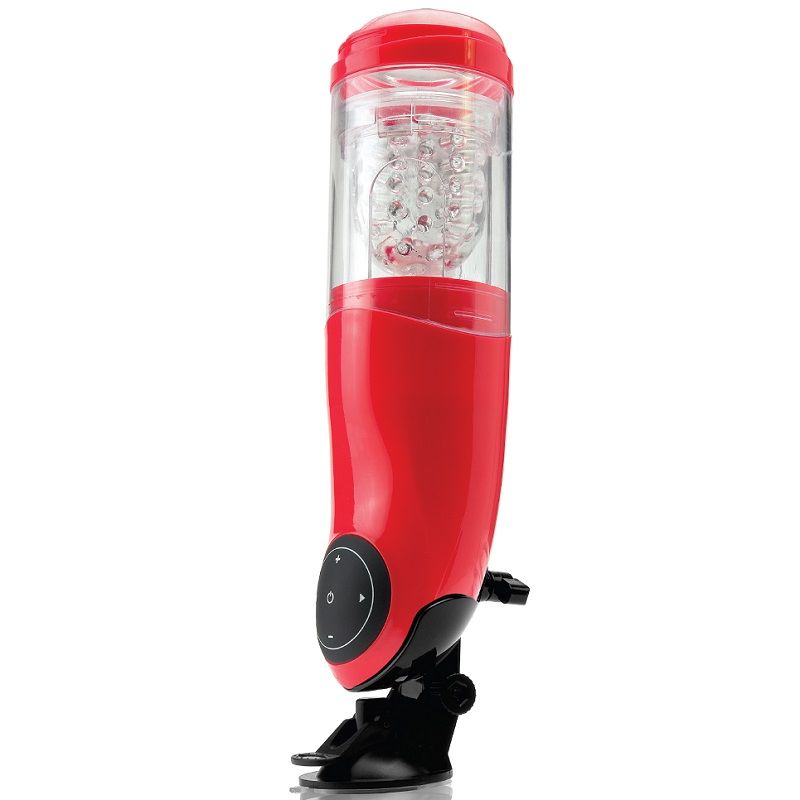 Extreme Toyz Pdx Mega Bator Usb Male Masturbator Mouth Red