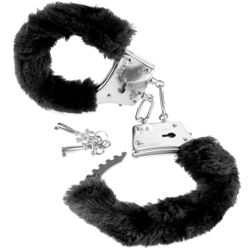 Fetish Fantasy Series Furry Cuffs Black