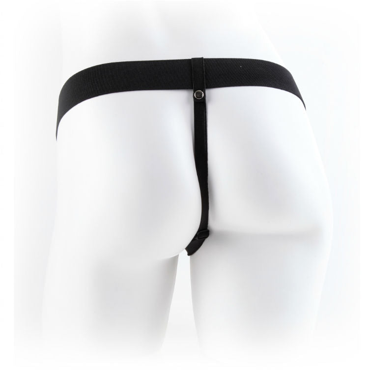 Fetish Fantasy Series Series 9 Hollow Strap-On With Balls 22.9Cm Flesh