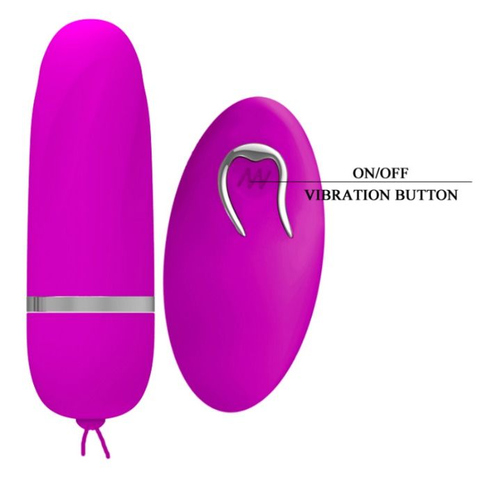Pretty Love Debby Vibrating Egg With Control