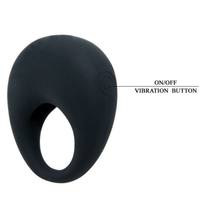 Pretty Love Male Pretty Love - Trap Vibrator Ring Black