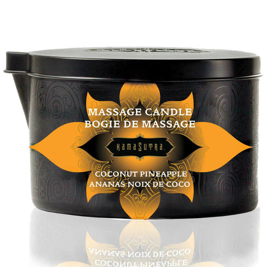Kamasutra Cosmetics Kamasutra - Coconut And Pineapple Massage Candle 170Gr