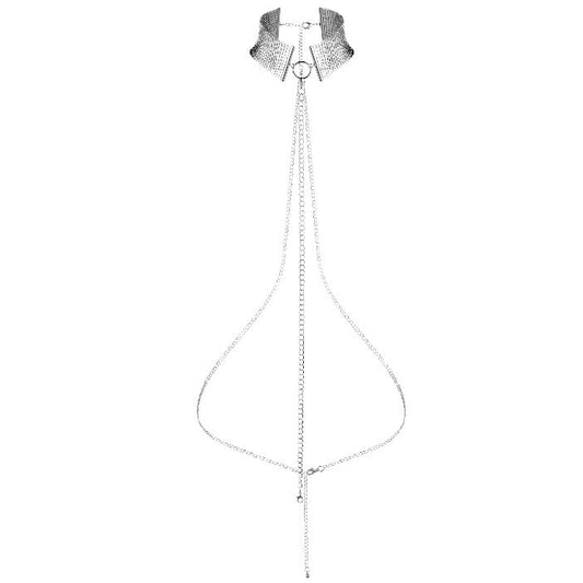 Bijoux Desire Metallique Bijoux - Désir Métallique Silver Metallic Necklace