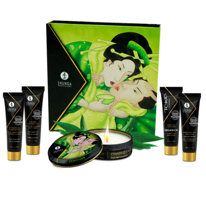 Shunga Kits Shunga - Secret Geisha Organic Green Tea Kit
