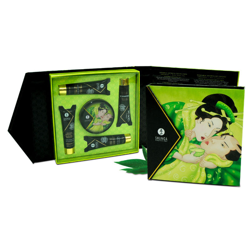 Shunga Kits Shunga - Secret Geisha Organic Green Tea Kit