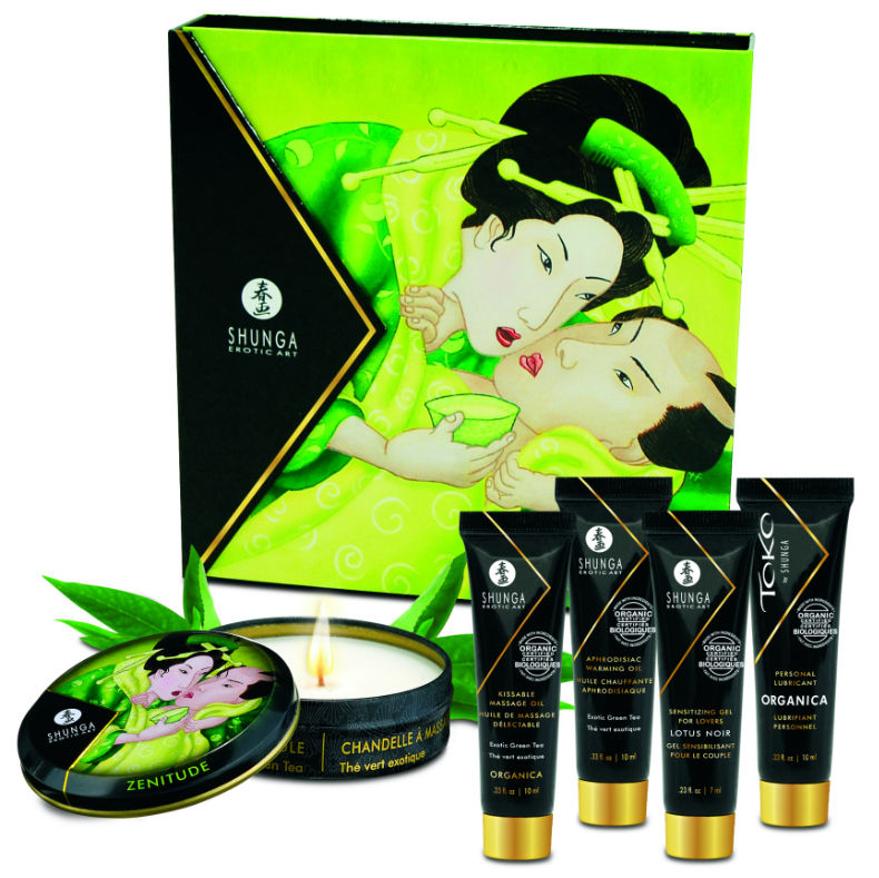 Shunga Kits Shunga - Secret Geisha Organic Green Tea Kit