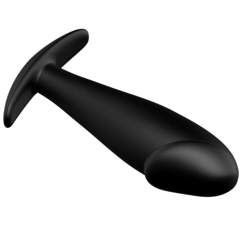 Pretty Love Bottom Pretty Love - Silicone Anal Plug Penis Form And 12 Vibration Modes Black