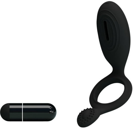 Pretty Love Male Pretty Love - Ethel Vibrating Ring With Stimulator