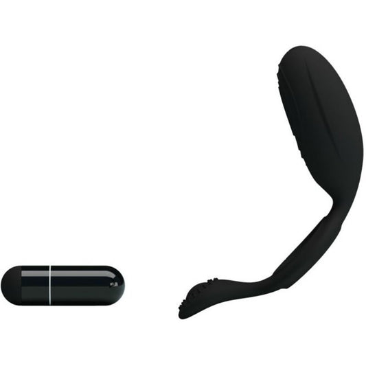 Pretty Love Male Pretty Love - Ethel Vibrating Ring With Stimulator