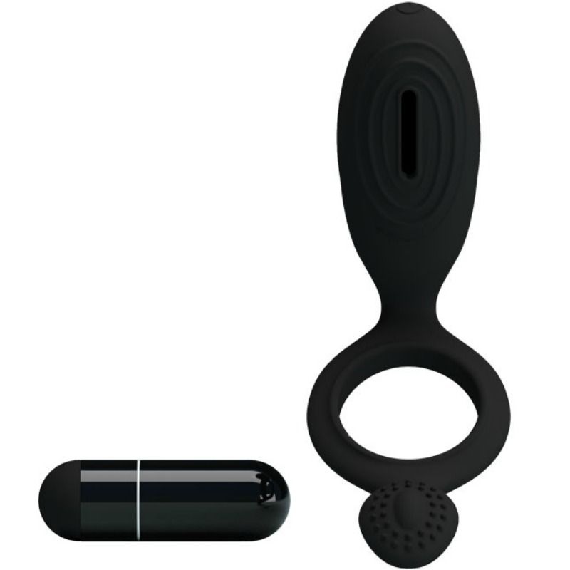 Pretty Love Male Pretty Love - Ethel Vibrating Ring With Stimulator