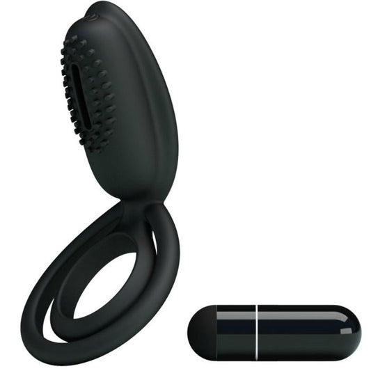Pretty Love Male Pretty Love - Esther Vibrating Ring With Stimulator