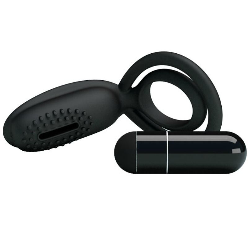 Pretty Love Male Pretty Love - Esther Vibrating Ring With Stimulator