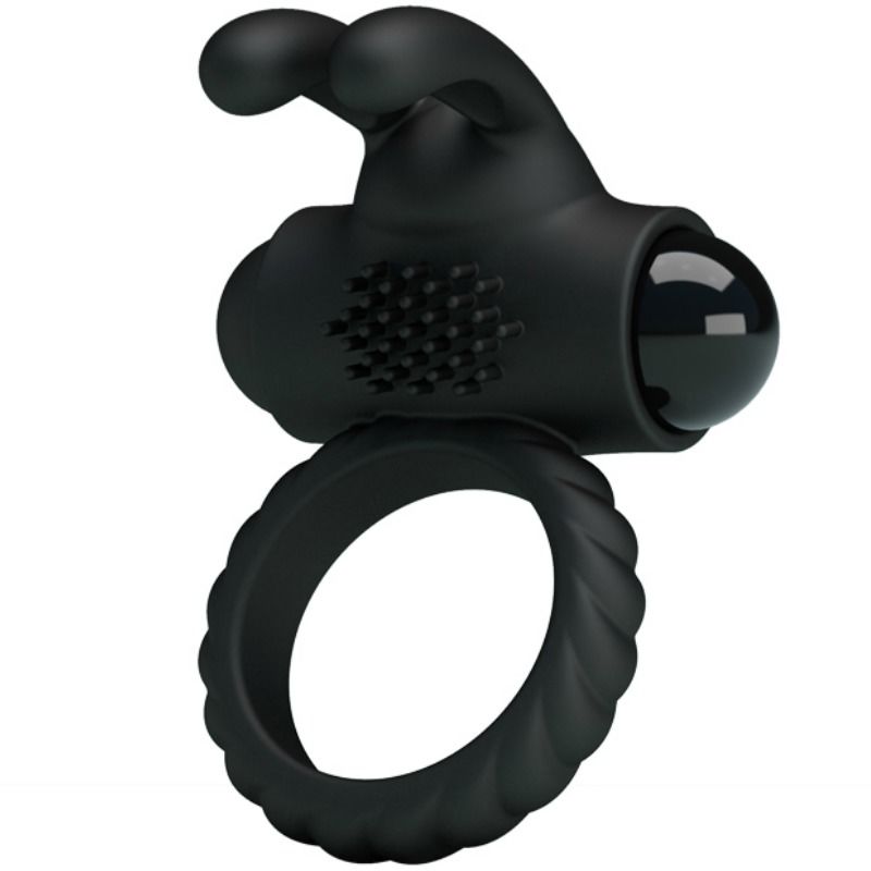 Pretty Love Male Pretty Love - Eudora Vibrating Ring With Stimulator