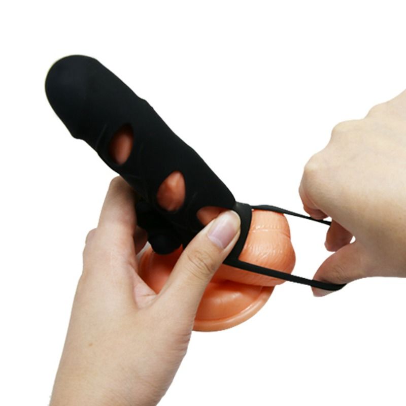 Pretty Love Male Pretty Love - Silicone Cover With Vibration 14 Cm 1.0