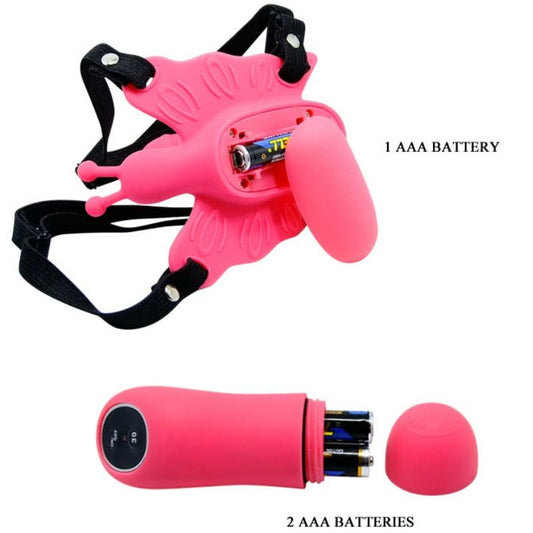 Baile Stimulating Baile - Ultra Passionate Remote Control Butterfly Harness