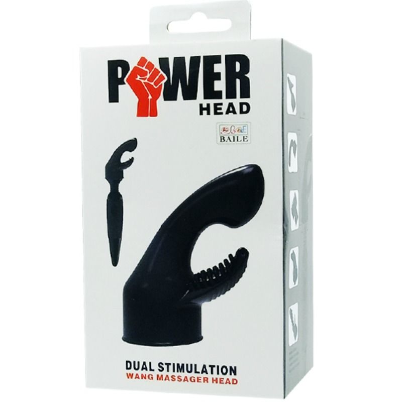 Baile Power Head Baile - Power Head Intercambiable Head For Massagergy Point Stimulation And Clitoris