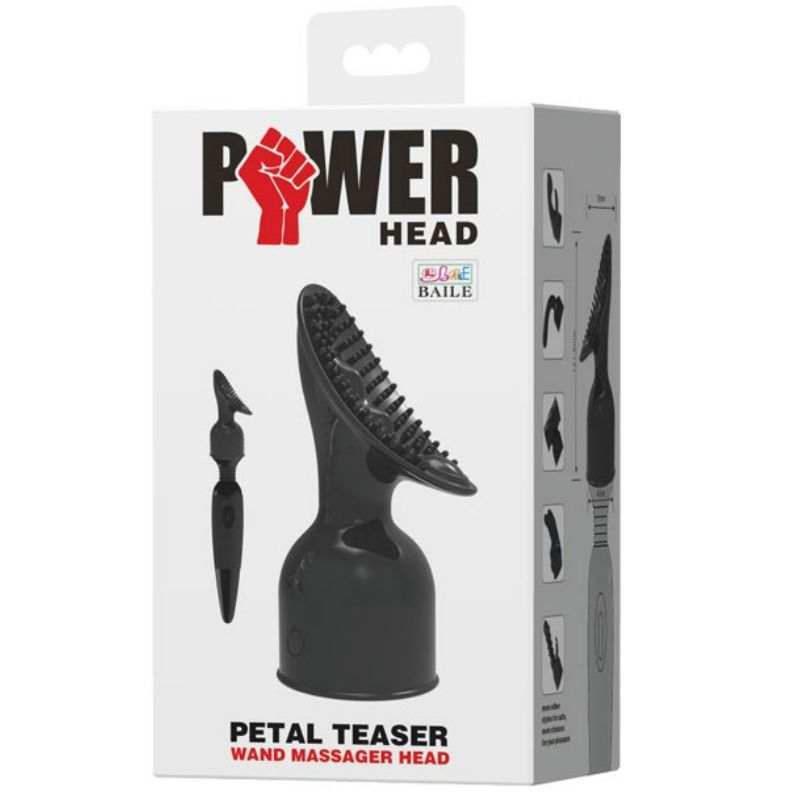 Baile Power Head Baile - Power Head Interchangeable Head For Clitoris Stimulation Massager