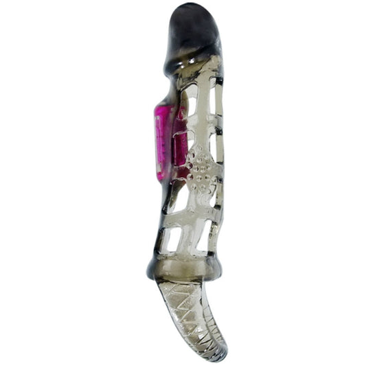 Baile For Him Baile - Penis Extension Sleeve With Vibration And Strap 13.5 Cm