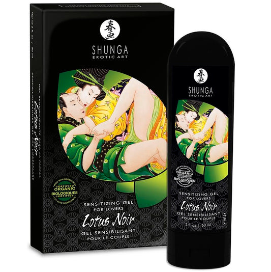 Shunga Aphrodisiacs Shunga - Sensitizing Lotus Noir Cream 60 Ml