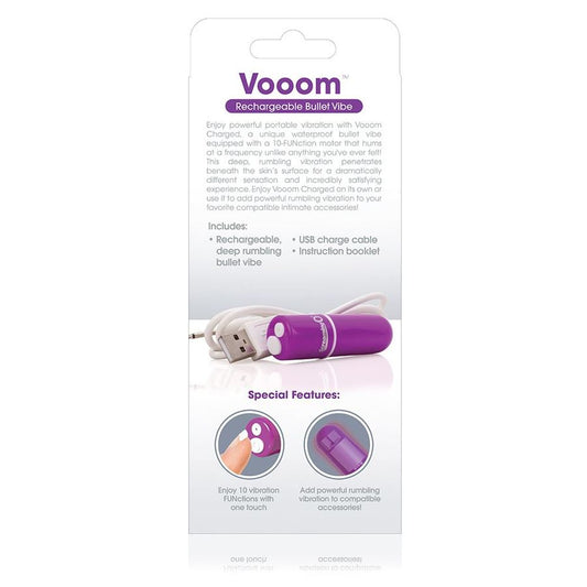 Screaming O Rechargeable Vibrating Bullet Vooom Lilac
