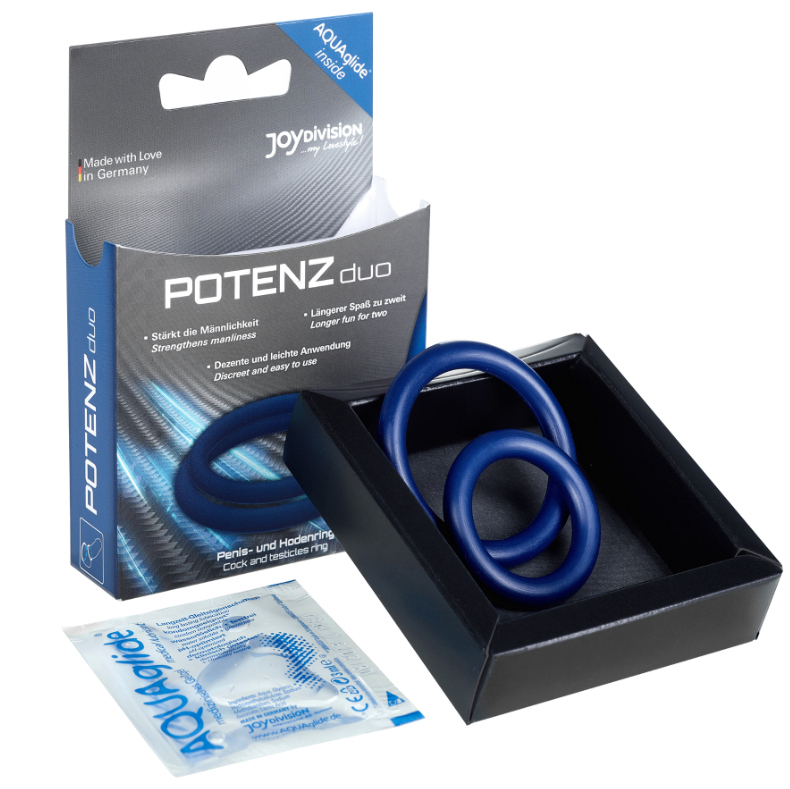 Joydivision Potenzduo Blue Rings - M