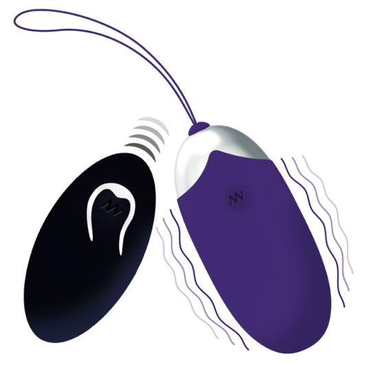 Intense Couples Toys Intense - Flippy Ii Vibrating Egg With Remote Control Purple