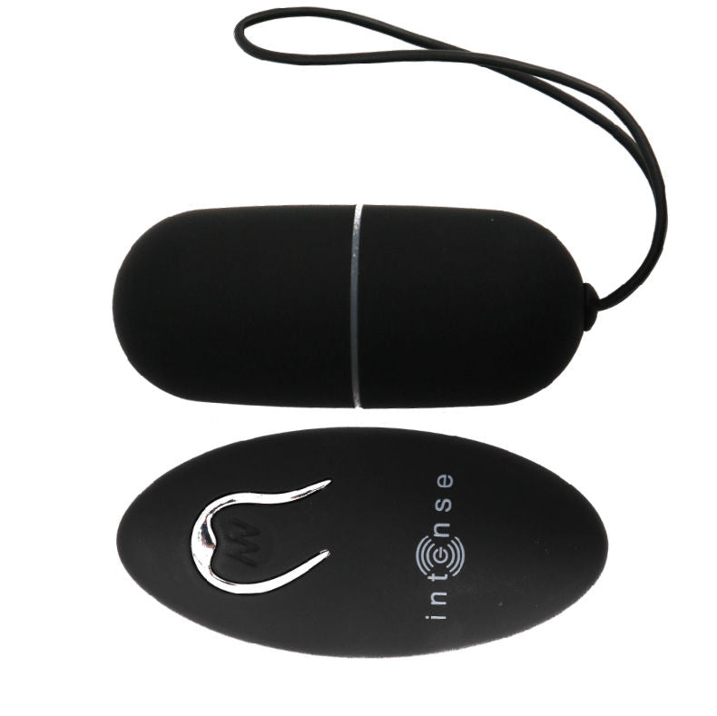 Intense Couples Toys Intense - Flippy I Vibrating Egg With Remote Control Black