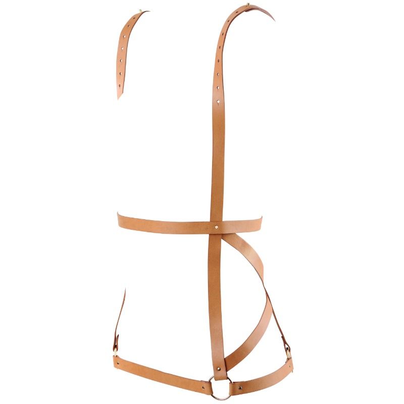 Bijoux Maze Bijoux - Indiscrets Maze Harness Dress Shape Brown