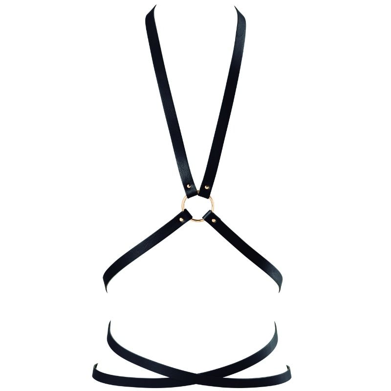 Bijoux Maze Bijoux Indiscrets Maze - Multi-Way Harness Black
