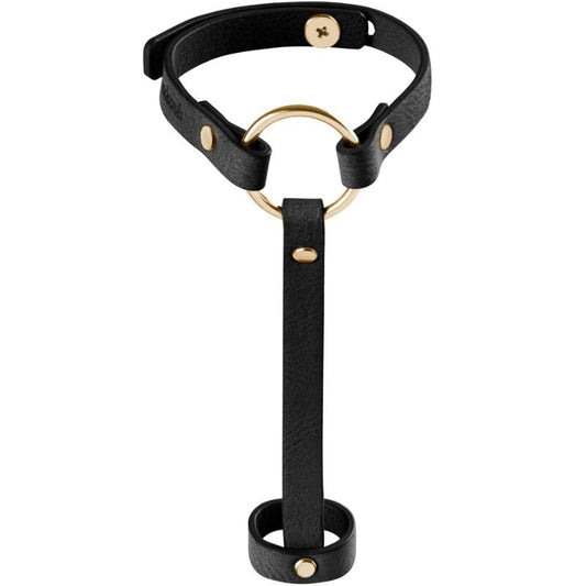 Bijoux Maze Bijoux - Indiscrets Maze Bracelet / Hand Harness Black