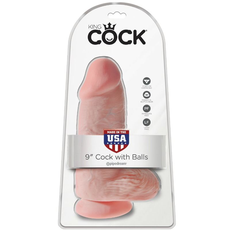 King Cock Realistic Penis Chubby 23 Cm
